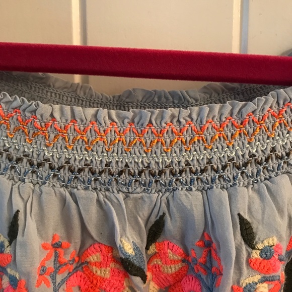 🌺Free People Smocked Tunic - Picture 6 of 6